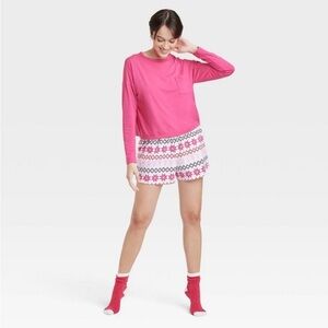 NEW! Women's 3pc Socks and Pajama Set, by Colsie Pink - Great Gift 
Various